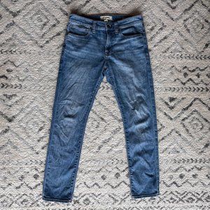 Madewell Skinny Authentic Flex Jeans in Assembly Wash 31"x30"